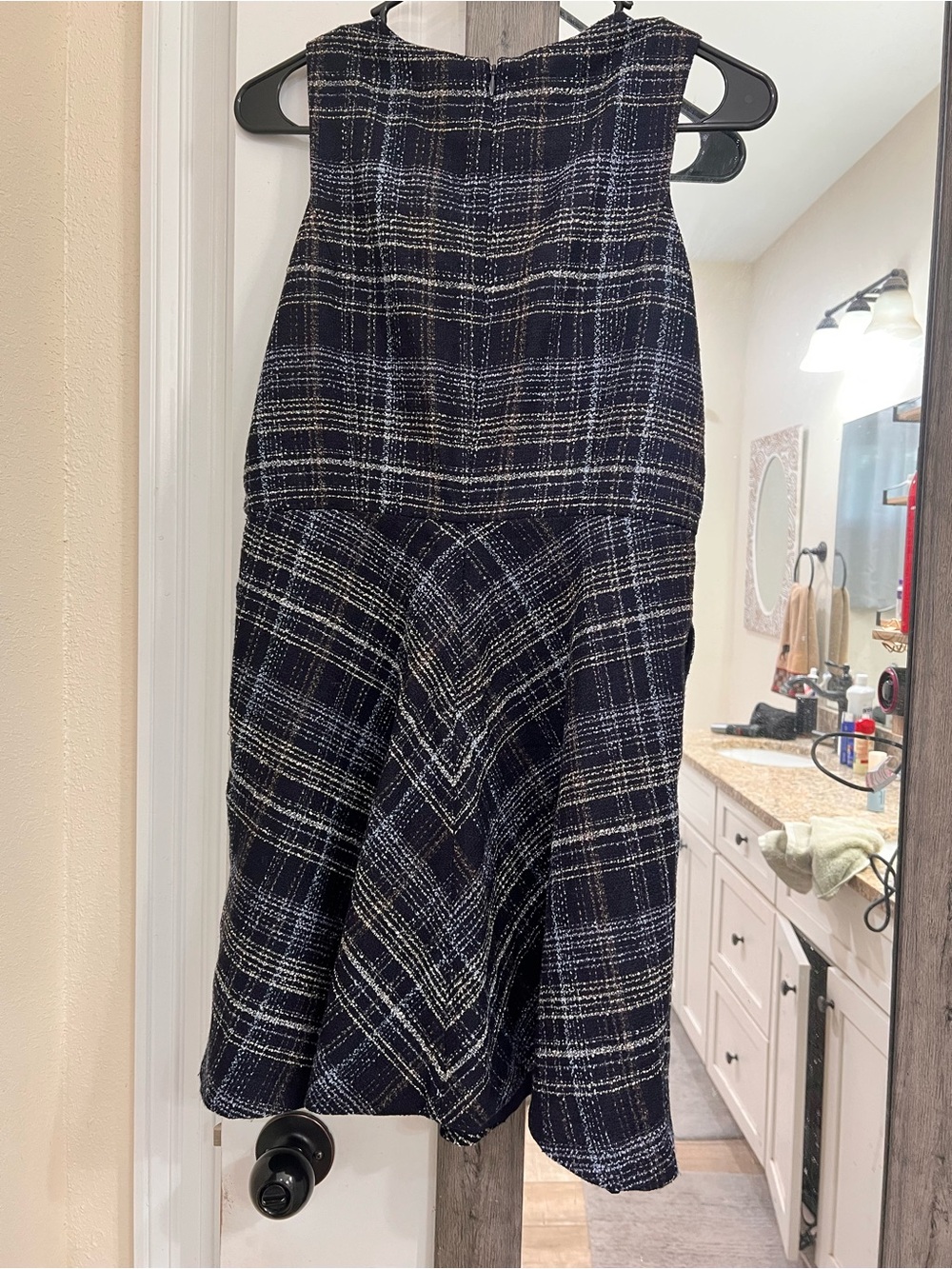 Banana Republic Navy and White Dress - Picture 2 of 2